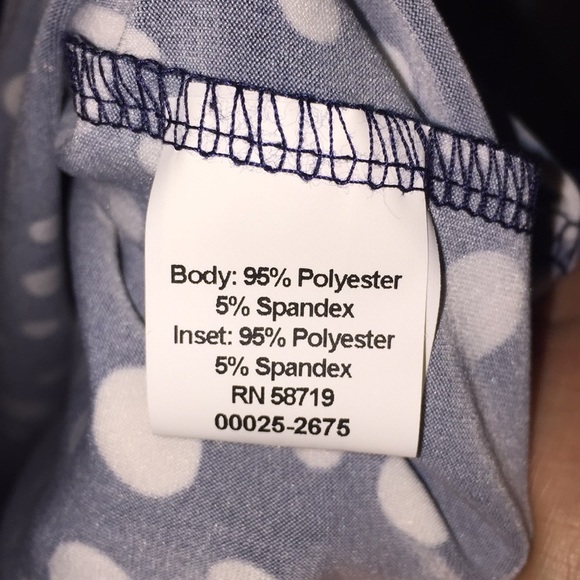 🆕NWT Notations Petite Polka Dot Faux wrap dress - Picture 8 of 8